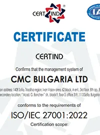 Сертификат ISO 27001 Сертификат ISO 27001